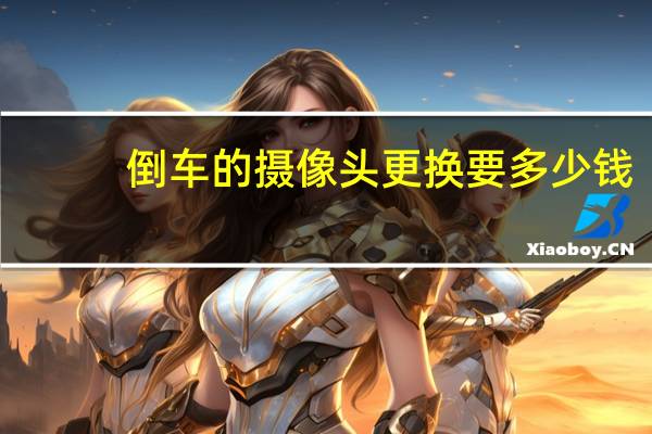 倒车的摄像头更换要多少钱