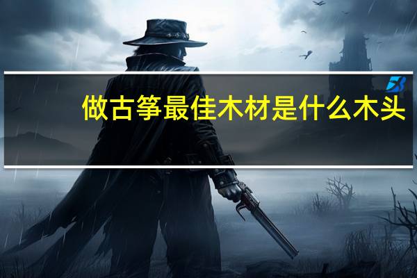 做古筝最佳木材是什么木头