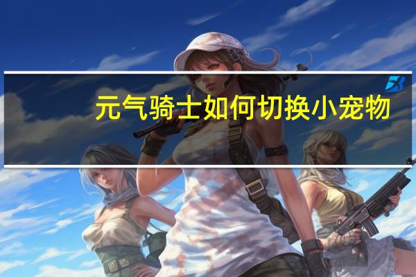 元气骑士如何切换小宠物