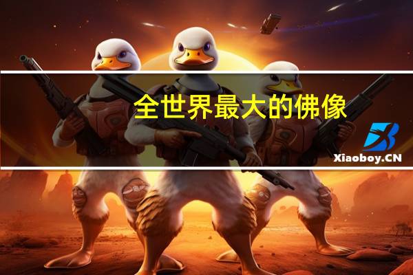 全世界最大的佛像