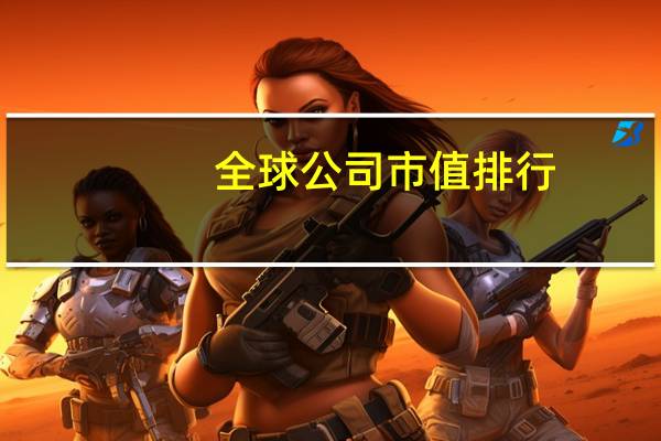 全球公司市值排行