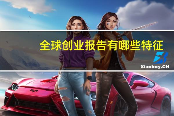 全球创业报告有哪些特征