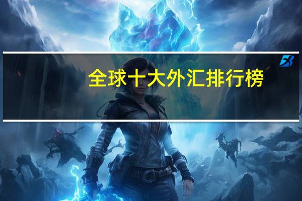 全球十大外汇排行榜