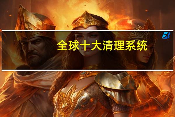 全球十大清理系统