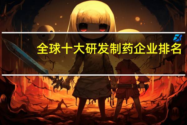 全球十大研发制药企业排名