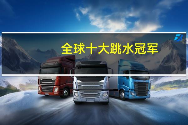 全球十大跳水冠军