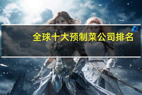全球十大预制菜公司排名