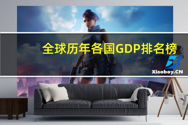 全球历年各国GDP排名榜