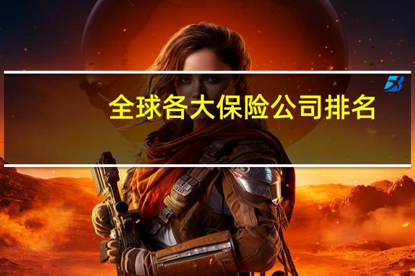 全球各大保险公司排名