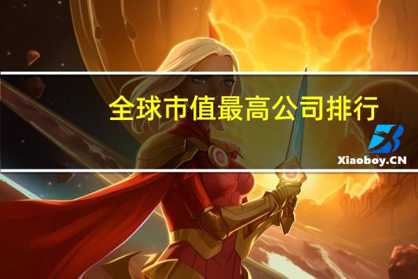 全球市值最高公司排行