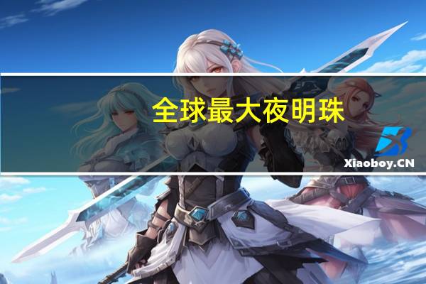 全球最大夜明珠