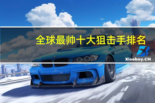 全球最帅十大狙击手排名