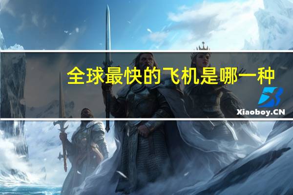 全球最快的飞机是哪一种