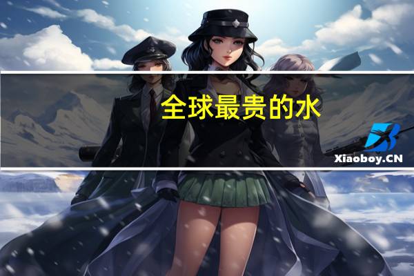 全球最贵的水
