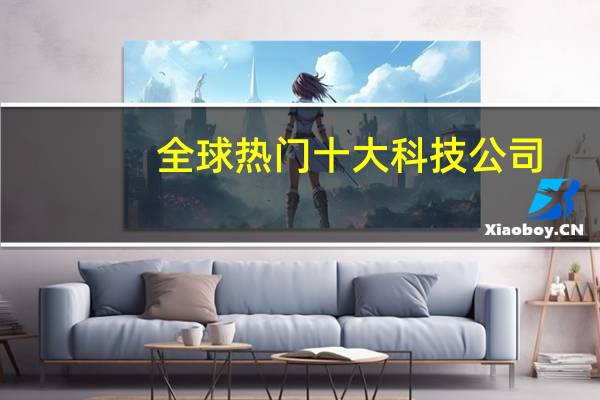 全球热门十大科技公司