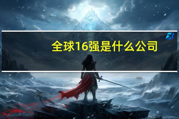 全球16强是什么公司