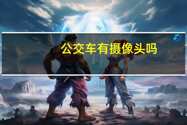 公交车有摄像头吗
