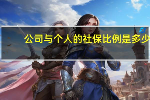 公司与个人的社保比例是多少