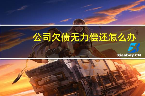 公司欠债无力偿还怎么办