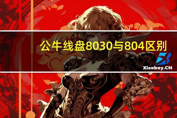 公牛线盘8030与804区别