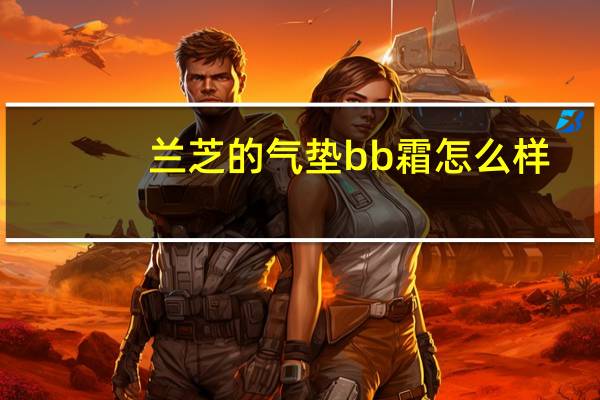 兰芝的气垫bb霜怎么样