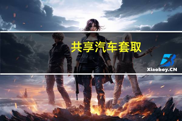 共享汽车套取