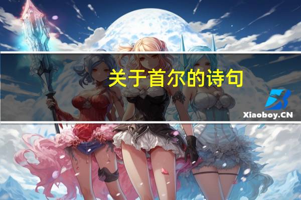 关于首尔的诗句
