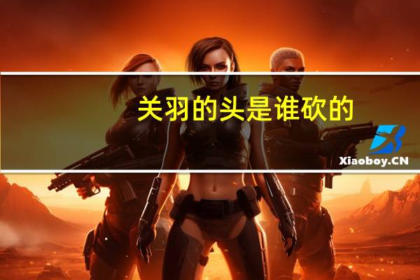 关羽的头是谁砍的