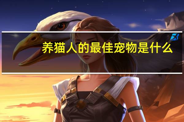 养猫人的最佳宠物是什么