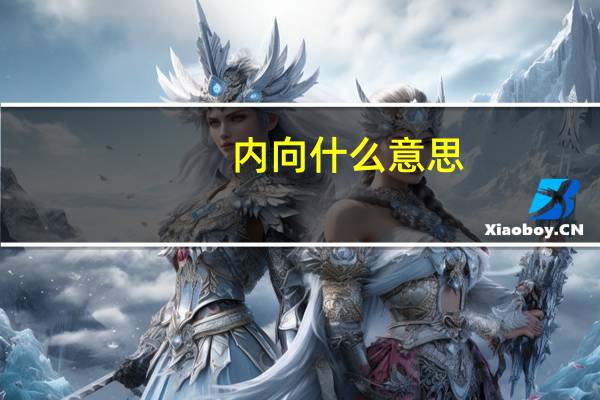 内向什么意思