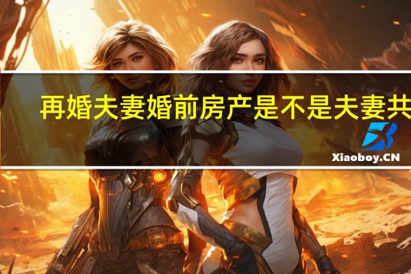 再婚夫妻婚前房产是不是夫妻共有