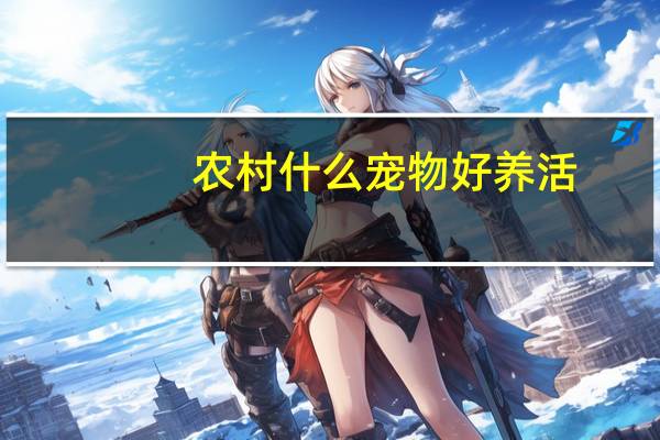 农村什么宠物好养活