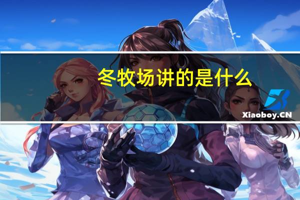 冬牧场讲的是什么