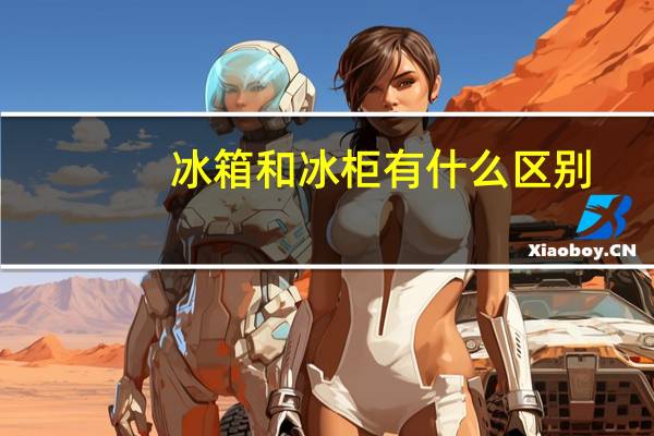 冰箱和冰柜有什么区别