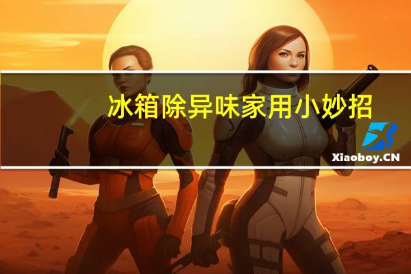 冰箱除异味家用小妙招