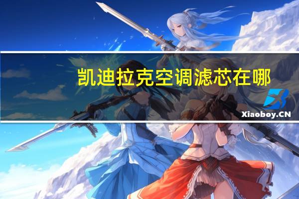 凯迪拉克空调滤芯在哪