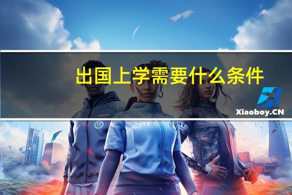 出国上学需要什么条件