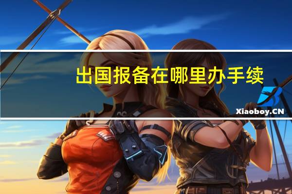 出国报备在哪里办手续