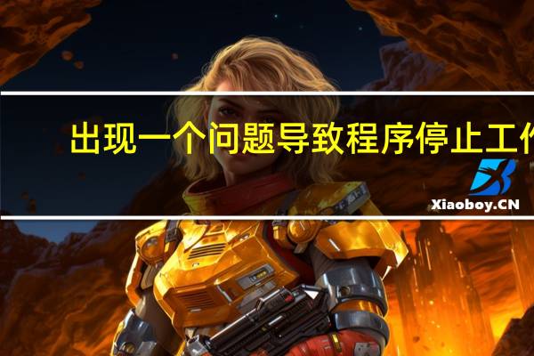 出现一个问题导致程序停止工作