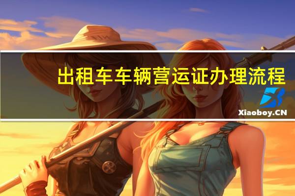 出租车车辆营运证办理流程