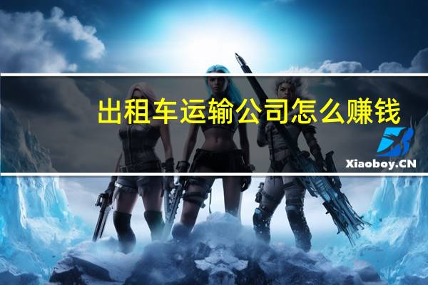 出租车运输公司怎么赚钱