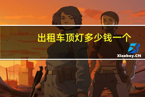 出租车顶灯多少钱一个