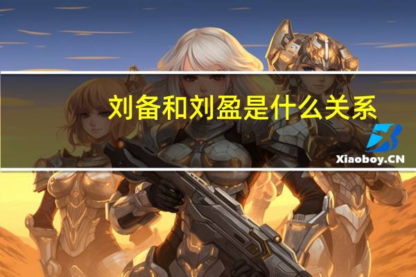 刘备和刘盈是什么关系