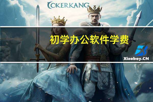 初学办公软件学费