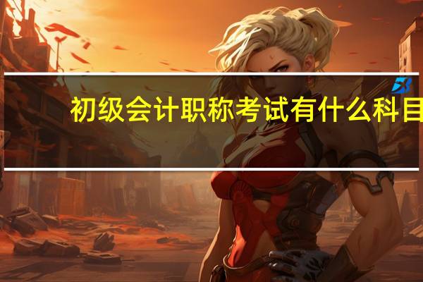 初级会计职称考试有什么科目