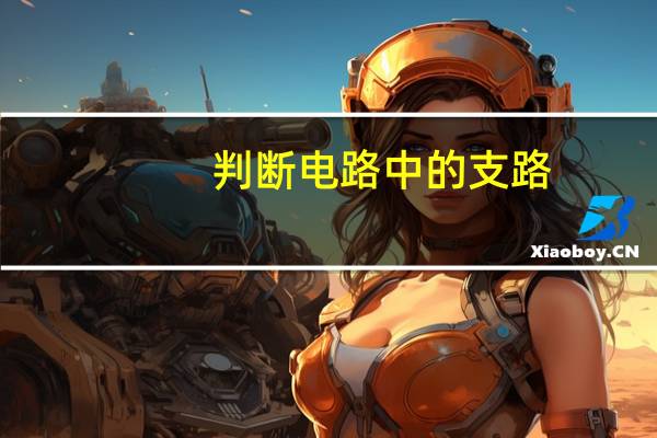 判断电路中的支路