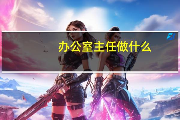 办公室主任做什么
