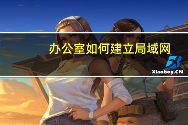 办公室如何建立局域网