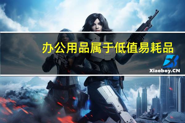 办公用品属于低值易耗品