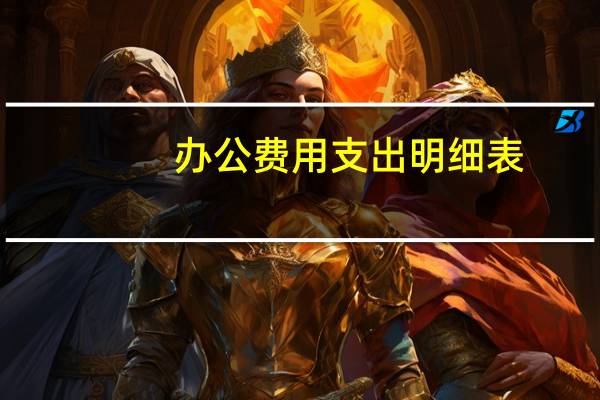 办公费用支出明细表